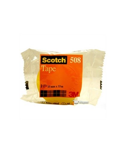 scotch Plakband Scotch 508 19mmx33m transparant