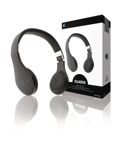 Sweex Headset On-Ear Bluetooth Ingebouwde Microfoon Zwart Headset On-Ear Bluetooth Ingebouwde Microfoon Zwart