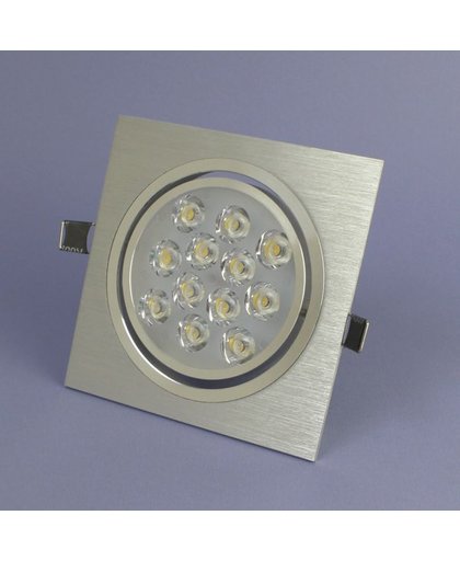 LED Inbouwspot 12 Watt Warm Wit Dimbaar