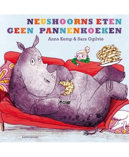 Kinderboeken prentenboek Neushoorns eten geen pannenkoeken. 4+