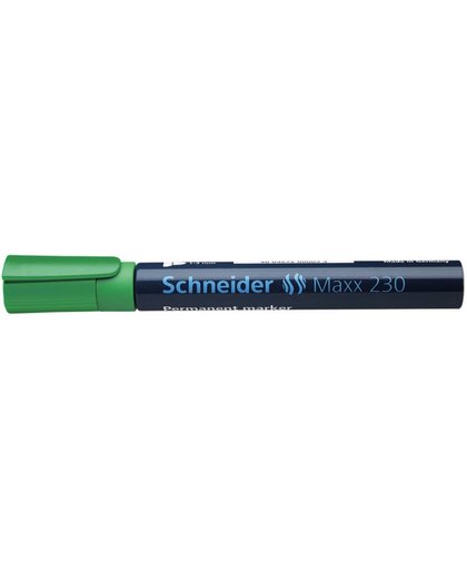 schneiders Viltstift Schneider 230 rond groen 1-3mm