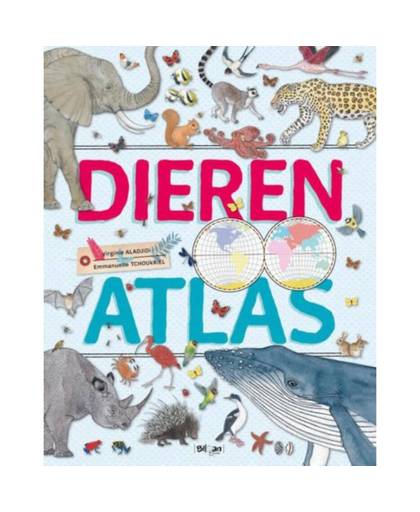 Kinderboeken prentenboek Dierenatlas