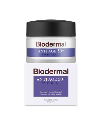 Biodermal - Anti Age Nachtcrème 50+ - 50 ml