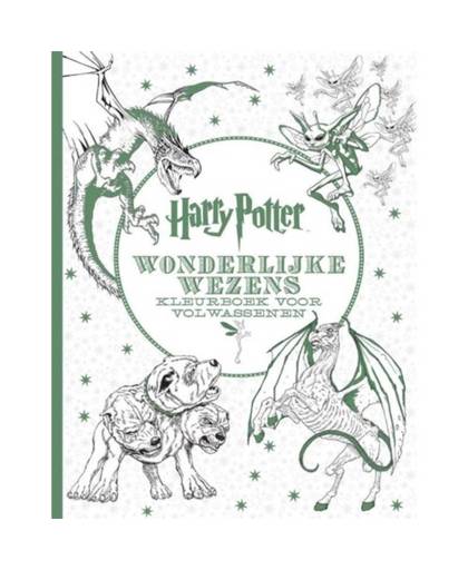 Planet Happy kleurboek Harry Potter Wonderlijke wezens