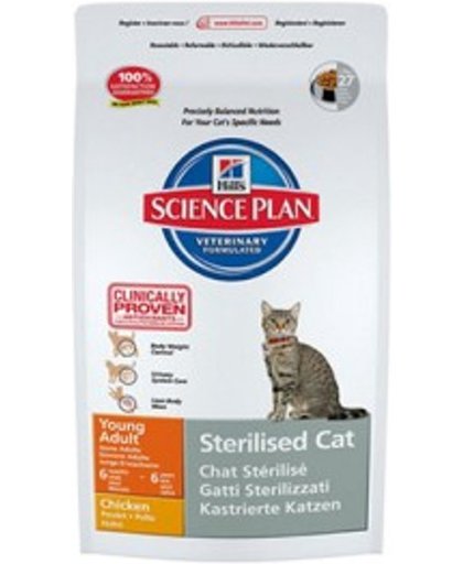 hill s science plan 8kg Sterilised Cat Young Adult Hill&#39;s Feline Kattenvoer