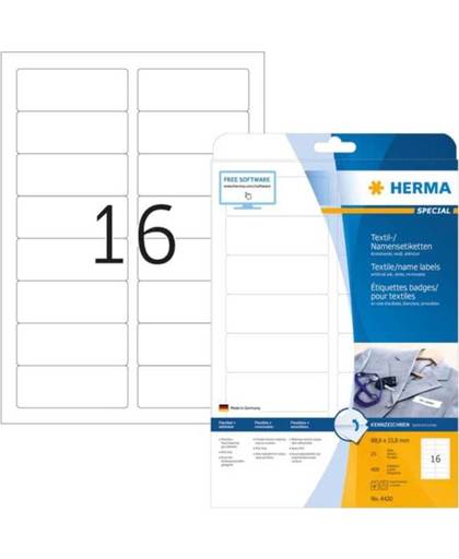 HERMA 4420 printeretiket Wit Zelfklevend printerlabel