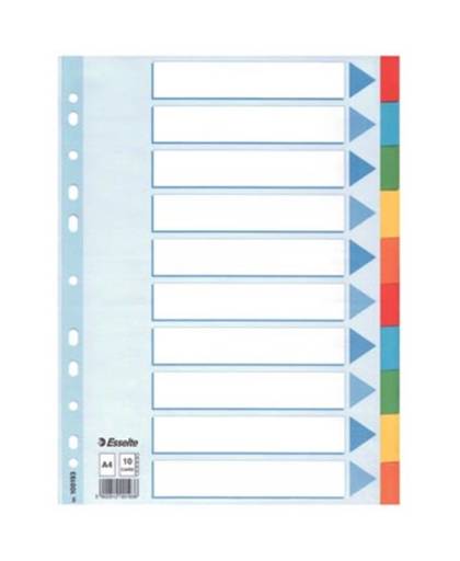 Esselte Multicoloured Card Divider schutkaart Multi kleuren 1 stuk(s)