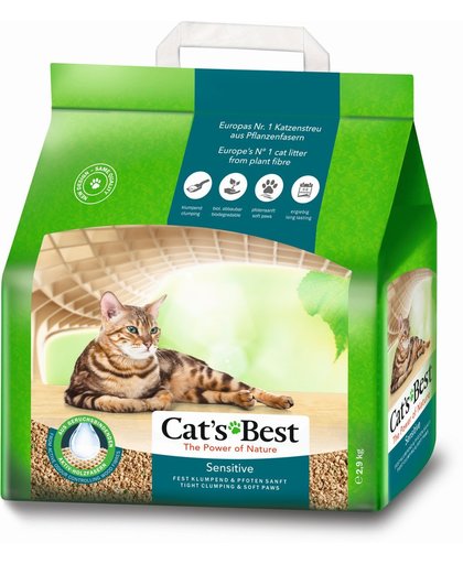 cat s best 8 l (3,2 kg) Cat&#39;s Best Green Power - kattenbakvulling