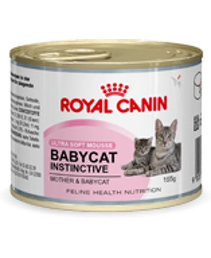 royal canin 24 x 195 g Royal Canin Babycat Instinctive Mousse kattenvoer
