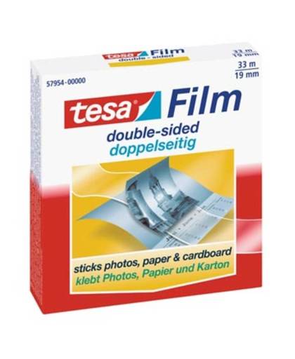 tesa Dubbelzijdige plakband tesa film 19mmx33m