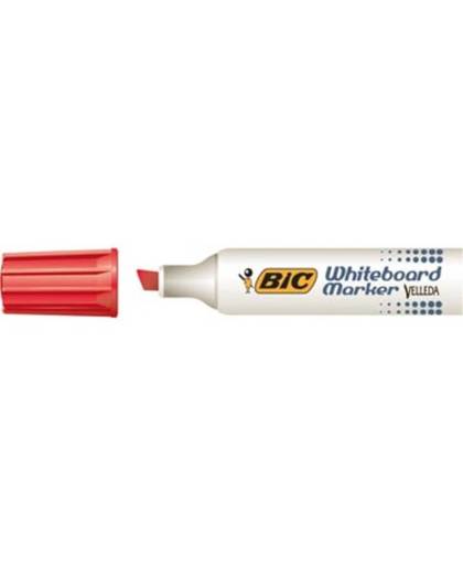 bic Viltstift Bic 1781 whiteboard schuin rood 3.2-5.5mm