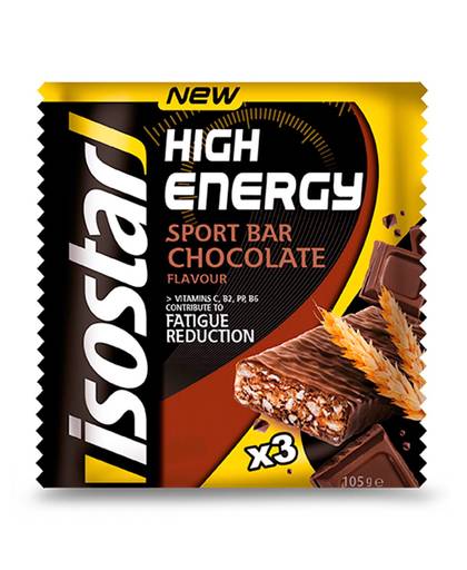 Isostar High Energy Bar - 3 x 35g chocolate