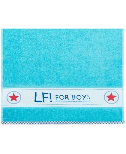 Lief! Boy Uni badtextiel Handdoek (50x90 cm) - Set van 2