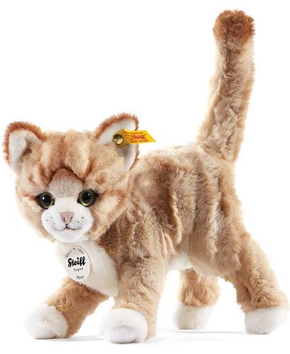 Steiff knuffel Mizzy cat, blond tabby 25 CM