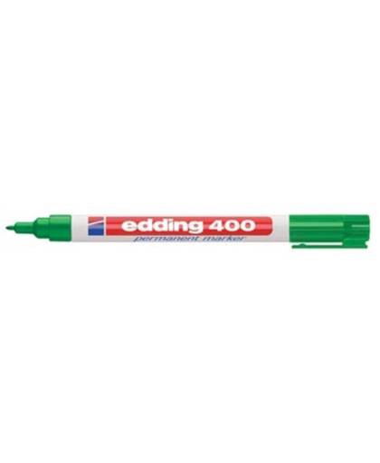 edding Viltstift edding 400 rond groen 1mm