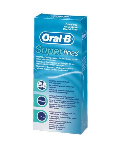 oral b Oral-B Super Floss Mint 50st
