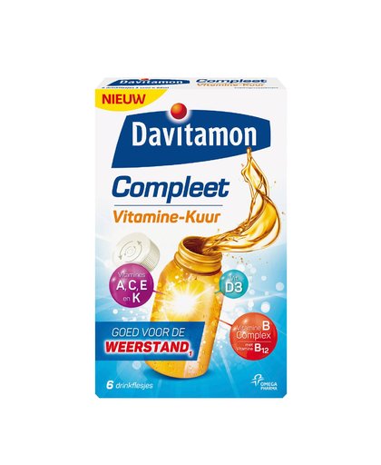 Omega Pharma Nederland BV Davitamon Weerstand vitamine kuur