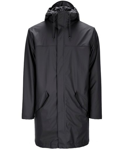 Rains-Regenjassen-Alpine Jacket-Zwart