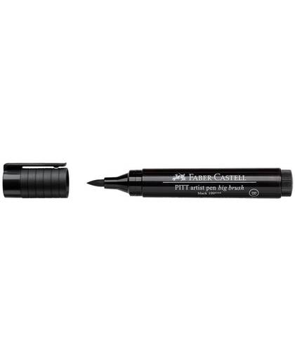 Faber Castell Tekenstift Fc Pitt Artist Pen Big Brush 199 Zwart