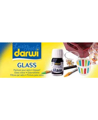 Darwi Glasverf Glass 5 X 30ml