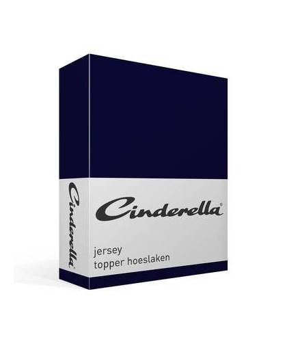 Cinderella jersey topper hoeslaken - lits-jumeaux (180x200/210 cm)