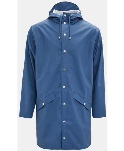 Rains-Regenjassen-Long Jacket-Blauw