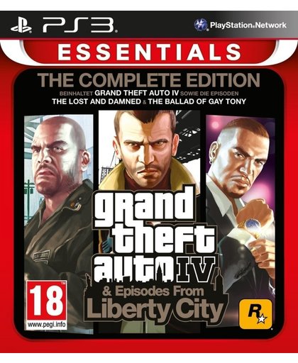 Grand Theft Auto 4 The Complete Edition (essentials)