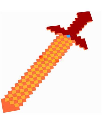 MyXL Stijl Kleurrijke Minecraft Zwaard 76*20 cm Bestevoor Kids Jongens Meisjes baby speelgoed minecraft gun & diamond outdoor speler