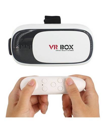 MyXL VR DOOS 2.0 II Google 3D Glas Glazen/VR Bril Virtuele Werkelijkheid geval Kartonnen Headset Helm Voor Mobiele Telefoon iPhone 7 6 6 s 5   GETIHU