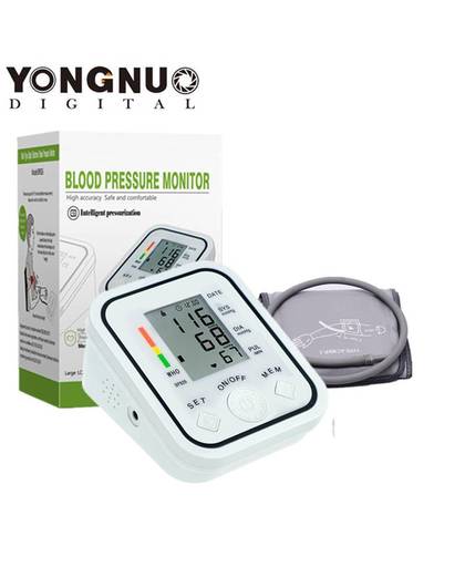 MyXL Digitale Bovenarm Bloeddrukmeter Pulse Monitor Huishoudelijke tonometer Draagbare Gezondheidszorg Meter Bloeddrukmeter medische apparatuur