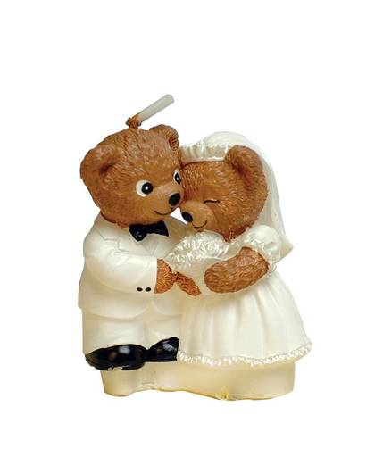 MyXL Bruiloft decoratie kaarsen romantische beer verjaardagstaart kaarsen valentijnsdag art kaars kerstversiering voor thuis