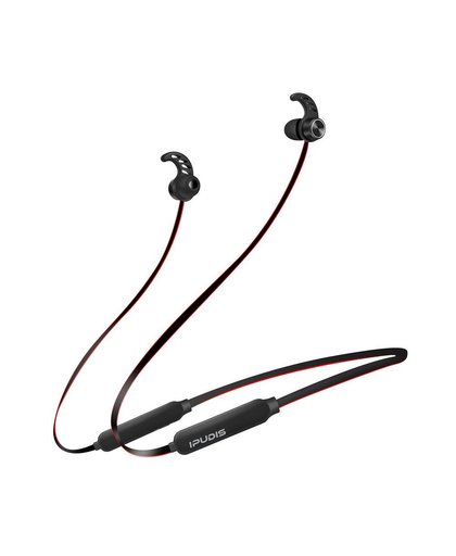 MyXL IPUDIS Magneet Bluetooth Hoofdtelefoon Sport Draadloze Oortelefoon Anti Dropping Nekband Oordopjes Stereo Headset met Microfoon