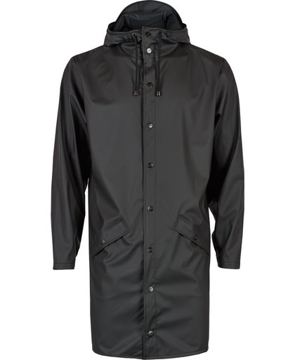 Rains-Regenjassen-Long Jacket-Zwart