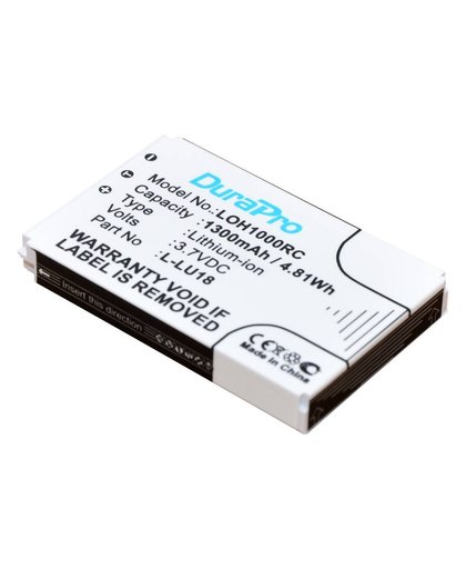 MyXL 1 stks x DuraPro Logitech 1300 mAh 3.7 V Oplaadbare Li Batterij Voor Harmony 915 1000 1100 L-LU18 LU18
