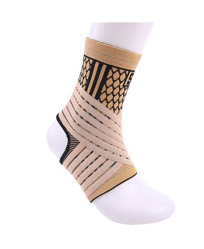 MyXL Hoge elastische bandage compressie breien sport protector basketbal voetbal ankle brace guard# ST3779