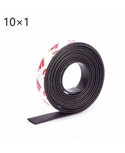 MyXL 10 Meters zelfklevende Flexibele Magnetische Strip 3 M Rubber Magneet Tape breedte 10mm dikte 1mm10*1
