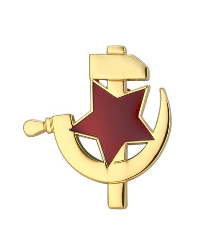 MyXL CCCP Rode Ster Hamer Sikkel Revers Pin Badge Goud