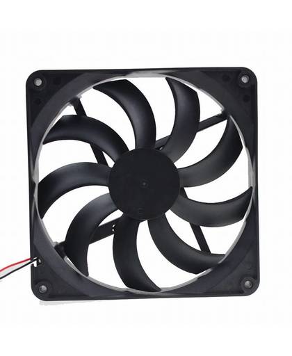 MyXL 2 stks Gdstime 2Pin 14 CM 140 MM 5.5 inch 12 V Borstelloze DC Fan Voor Computer PC Case Cooler Cooling   gdstime