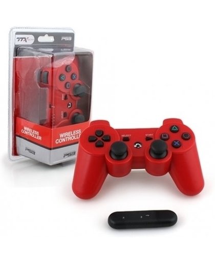 PS3 Wireless Controller Red (TTX Tech)