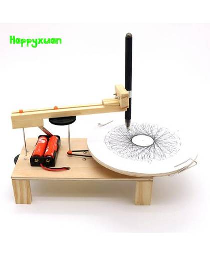 MyXL Happyxuan Diy Scientific Material Electric Plotter Children Physics Experiment Inventions Students Assemble Puzzle Model Toy
