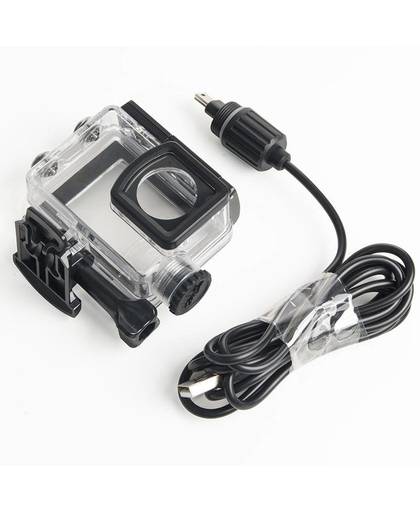 MyXL Originele SJCAM Motorfiets Waterdichte Case voor Originele SJCAM SJ6 Legend Actie Camera voor SJ6 Legend Charger Case Clownfish
