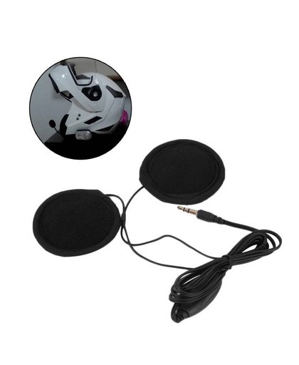 MyXL 3.5mm Motorbike Motorhelm Stereo Luidsprekers Hoofdtelefoon Volumeregeling Oortelefoon voor MP3 GPS Telefoon Muziek