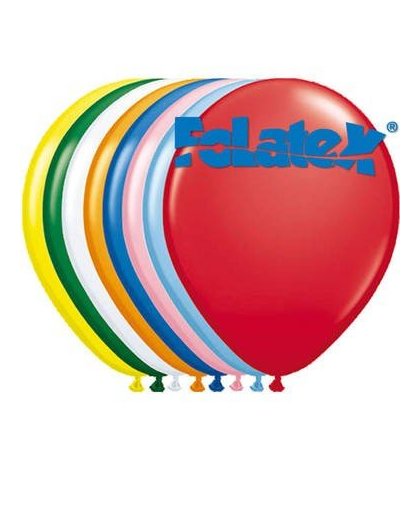 Ballonnen assortiment kleuren 30 cm 25 stuks
