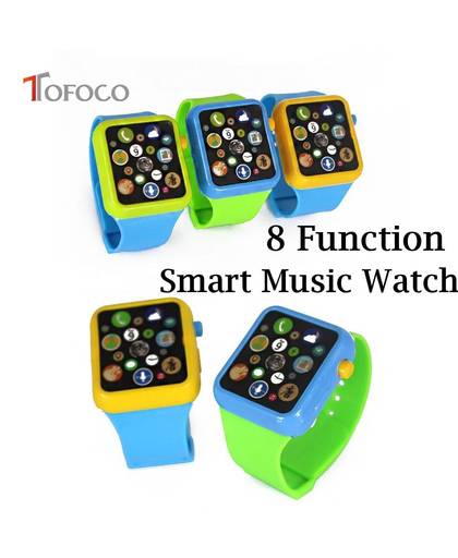 MyXL TOFOCOVerhaal Muziek Smart Horloge Vroege Educatief Speelgoed 3D Puzzel Horloge Horloge Speelgoed Jongens Meisjes