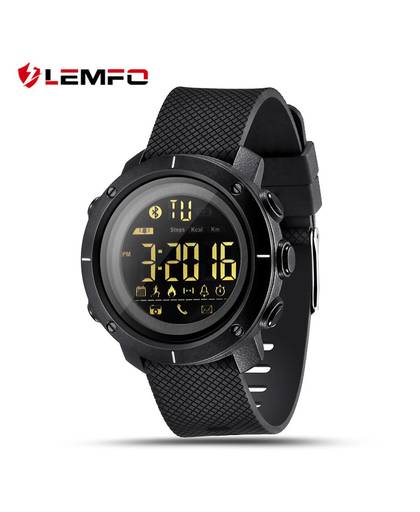 MyXL LEMFO LF19 Smart Horloge Waterdicht Pols Klok Stappenteller Smart Horloge Waterdicht Zwemmen Bluetooth Sync voor IOS Android Telefoon