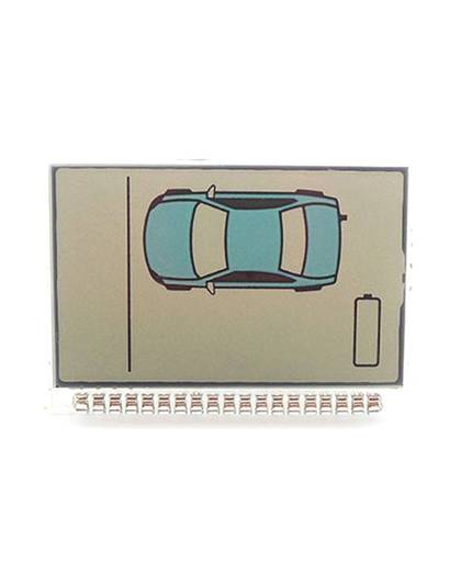 MyXL nieuwekoop ZX1050 lcd voor sheriff ZX-1050 lcd afstandsbediening/twee weg auto alarm systeem