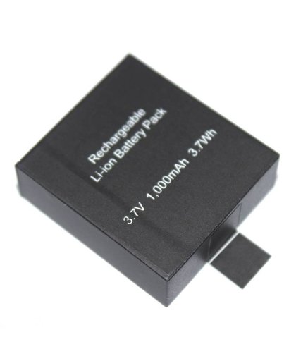 MyXL Gratis verzending100% originele 1000 mah backup oplaadbare li-on batterij voor gitup git2 wifi sport camera dv