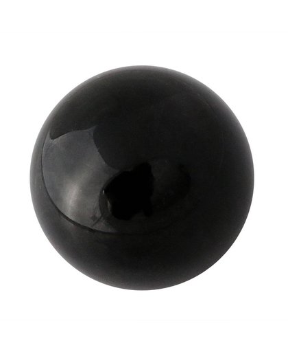 MyXL Aziatische Zeldzame Natuurlijke Minerale Black Obsidian Sphere Grote Crystal Ball Healing Stone