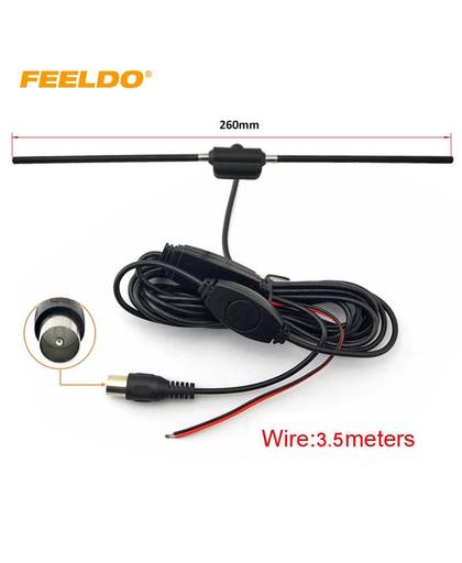 MyXL FEELDO Auto IEC Actieve antenne met ingebouwde versterker voor digitale TV # FD-911