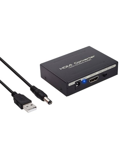 MyXL UNSTINCER 4 K HDMI Audio Extractor Converter HDMI Optische Toslink SPDIF + RCA L/R Stereo Analoge 5.1 HDMI Spdif Splitter